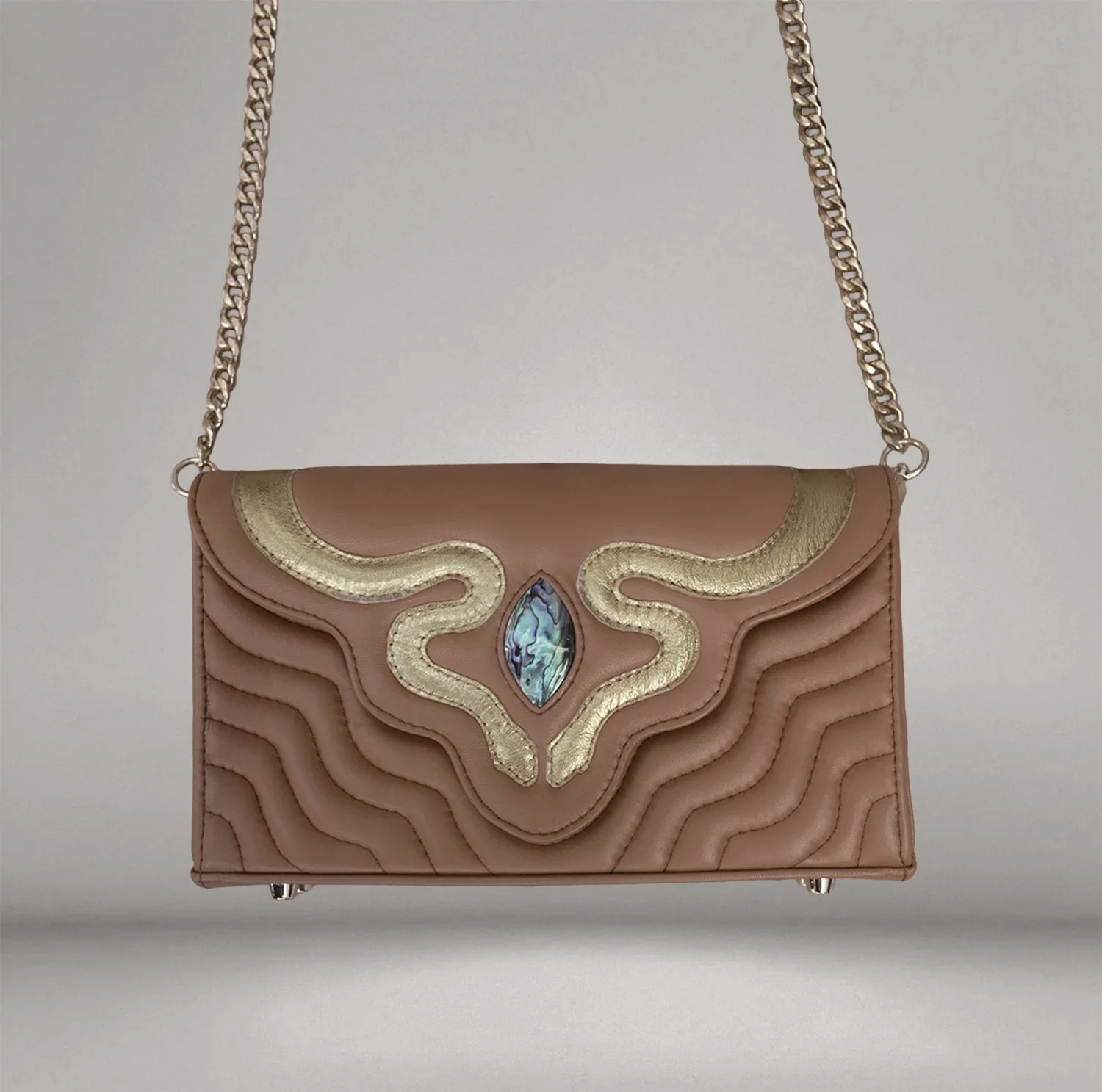 LMS brown leather bag, supplied reference product