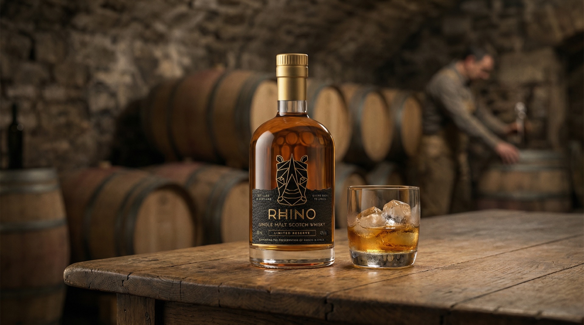 Rhino Whisky campaign